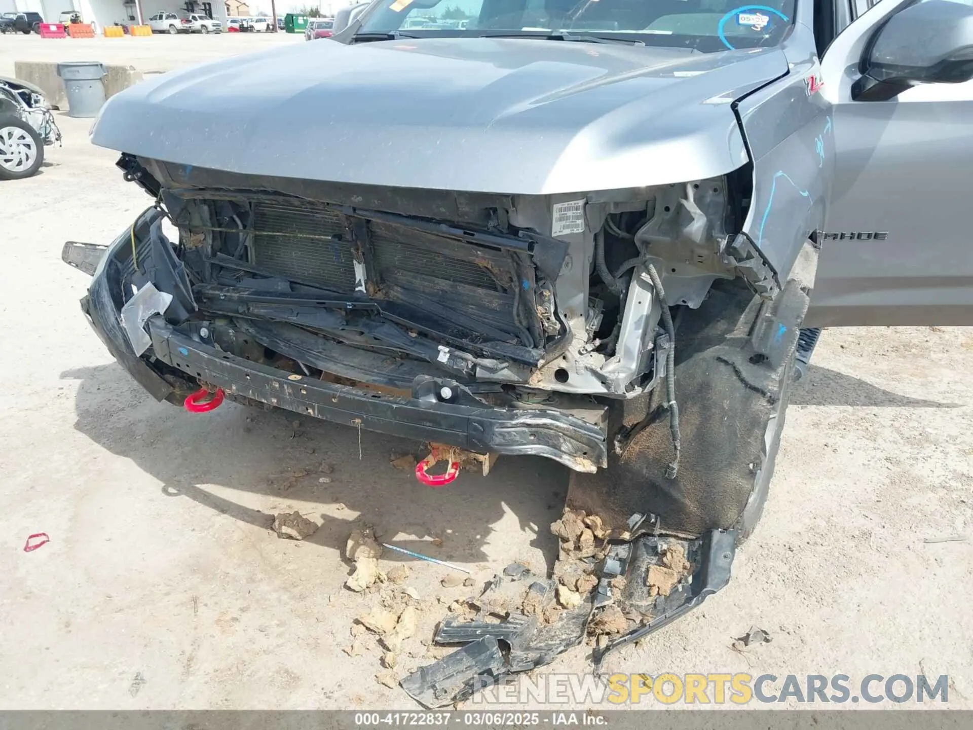 6 Photograph of a damaged car 1GNSKPKD9MR324875 CHEVROLET TAHOE 2021