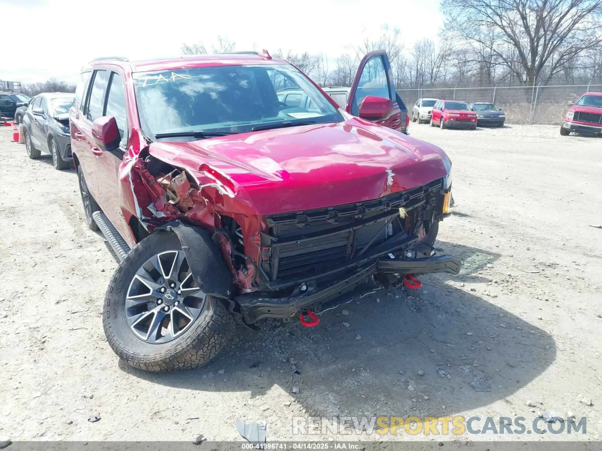 6 Photograph of a damaged car 1GNSKPKD9MR390830 CHEVROLET TAHOE 2021