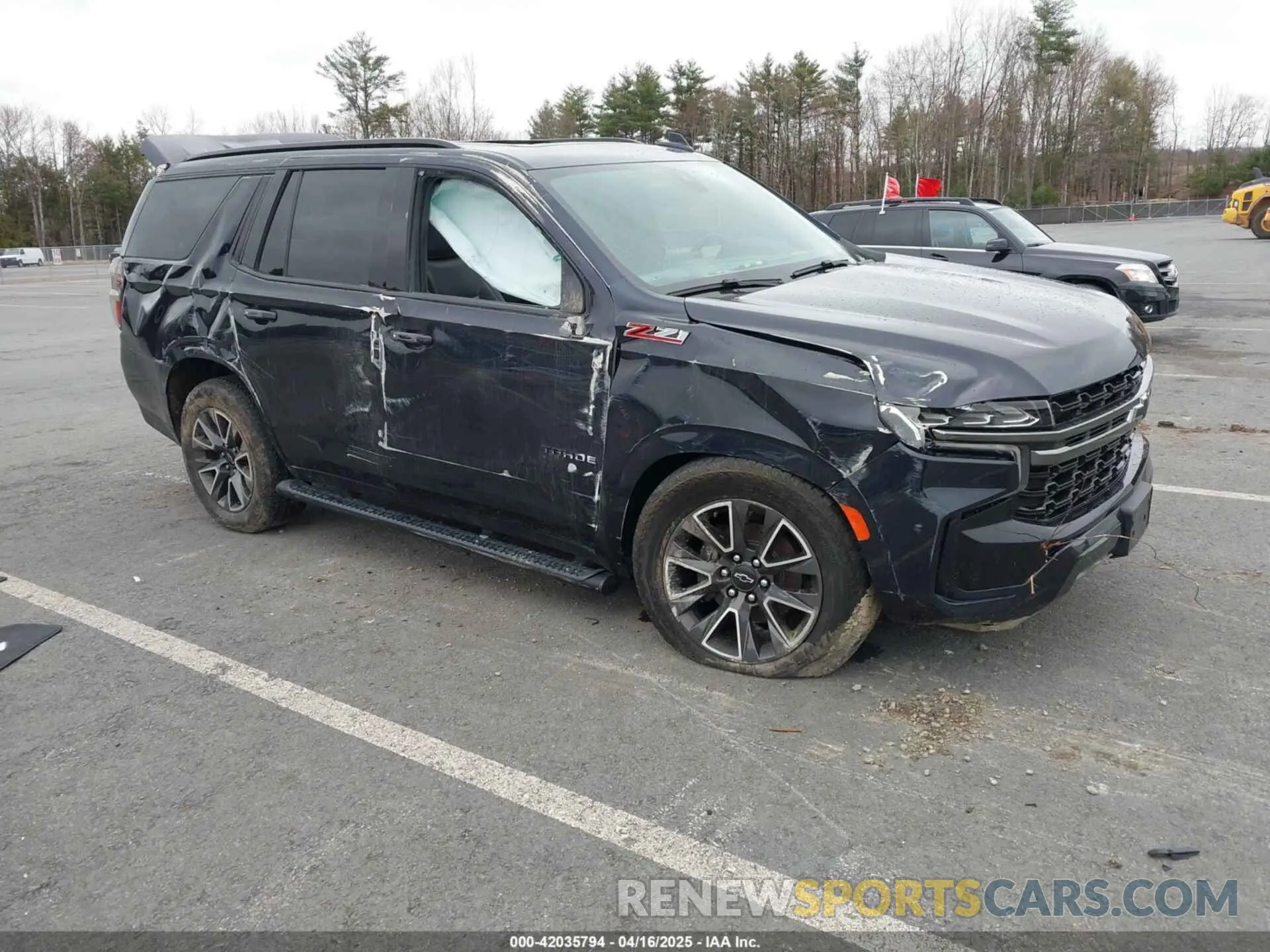 1 Photograph of a damaged car 1GNSKPKD9MR479331 CHEVROLET TAHOE 2021
