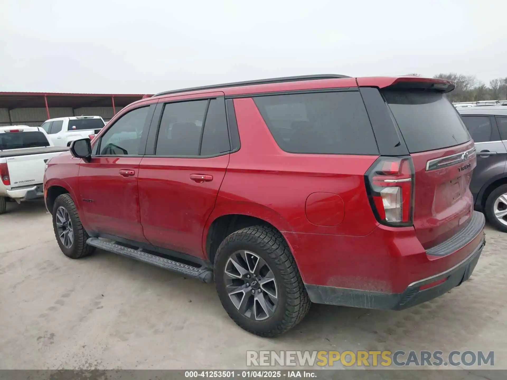 14 Photograph of a damaged car 1GNSKPKDXMR365757 CHEVROLET TAHOE 2021