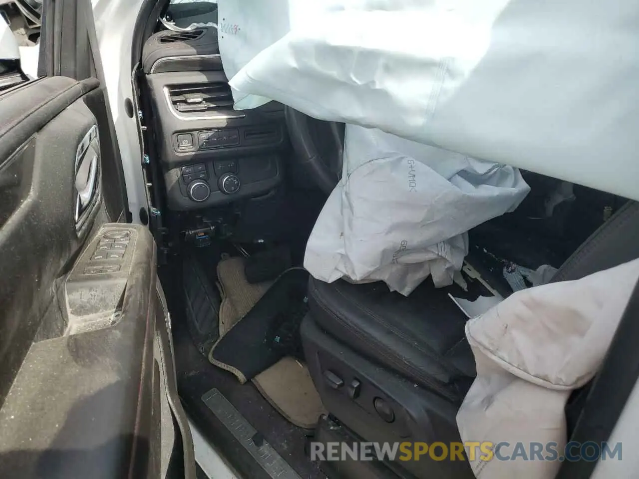 8 Photograph of a damaged car 1GNSKRKD0MR188924 CHEVROLET TAHOE 2021
