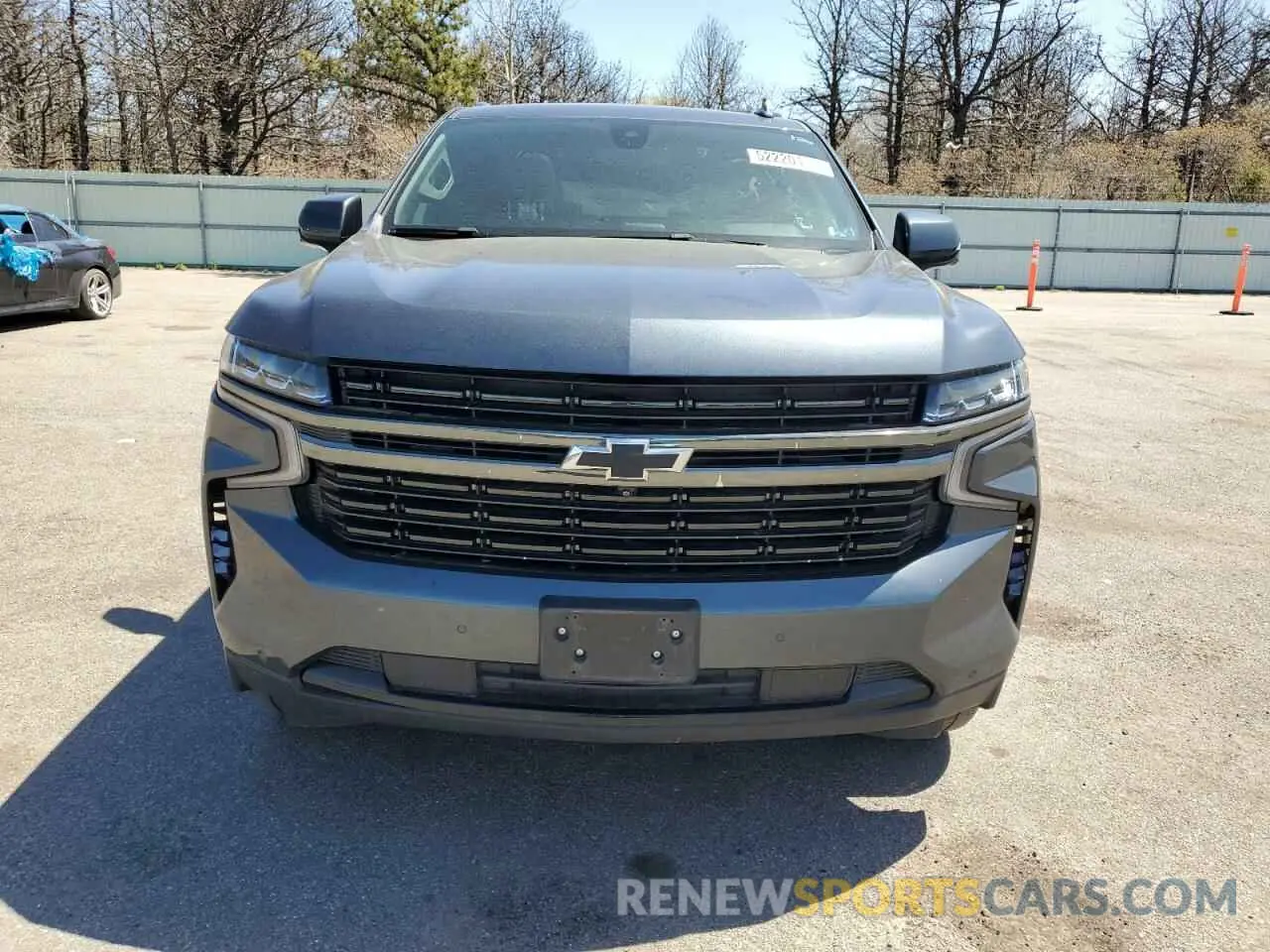 5 Photograph of a damaged car 1GNSKRKD3MR220443 CHEVROLET TAHOE 2021