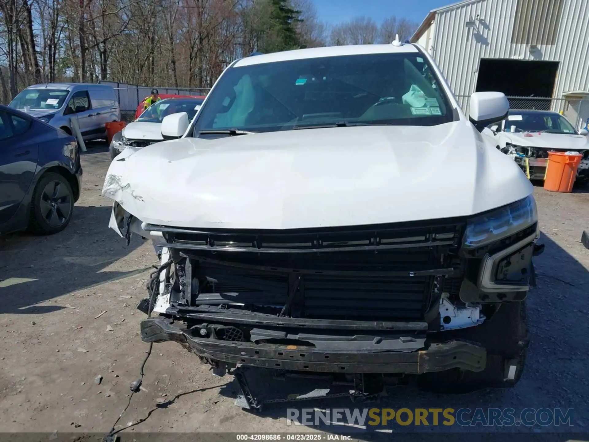 6 Photograph of a damaged car 1GNSKRKD6MR306510 CHEVROLET TAHOE 2021