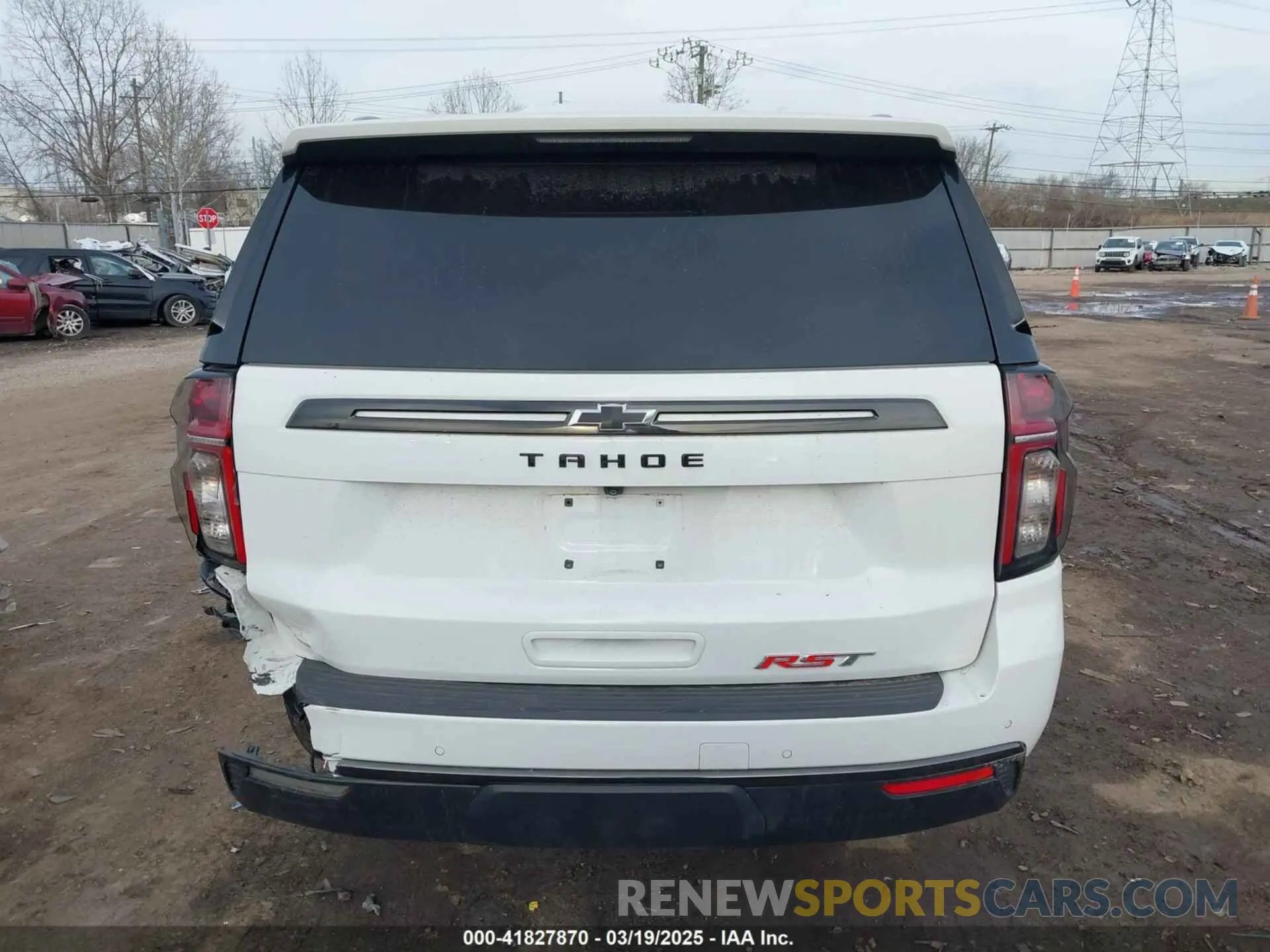 16 Photograph of a damaged car 1GNSKRKD8MR437213 CHEVROLET TAHOE 2021