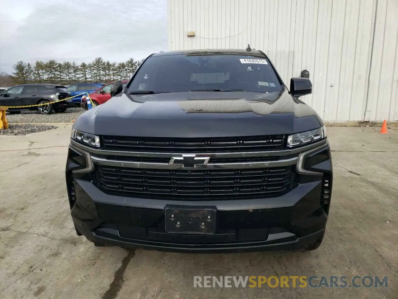 5 Photograph of a damaged car 1GNSKRKD9MR320160 CHEVROLET TAHOE 2021