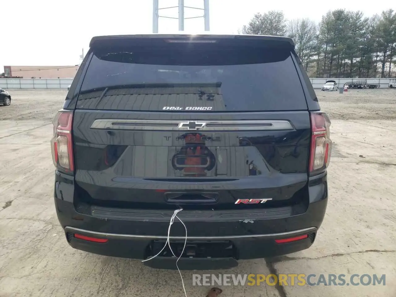 6 Photograph of a damaged car 1GNSKRKD9MR320160 CHEVROLET TAHOE 2021