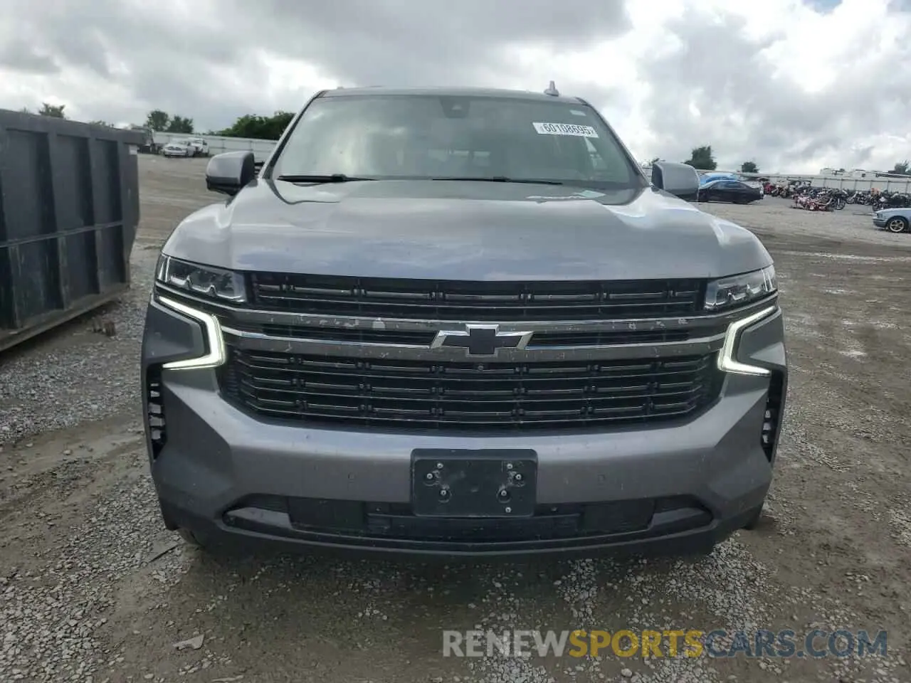5 Photograph of a damaged car 1GNSKRKDXMR295401 CHEVROLET TAHOE 2021