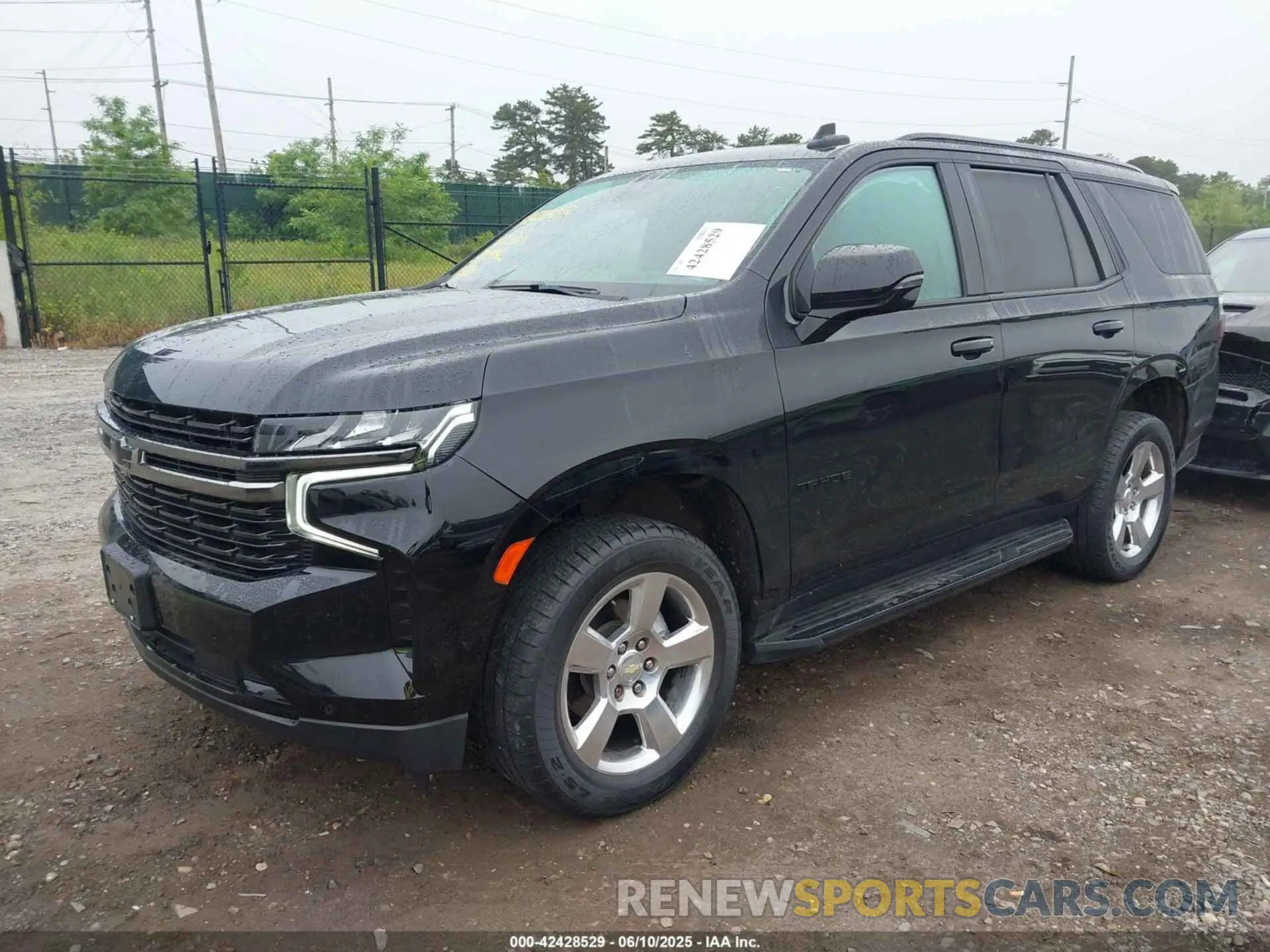 2 Photograph of a damaged car 1GNSKRKDXMR328509 CHEVROLET TAHOE 2021