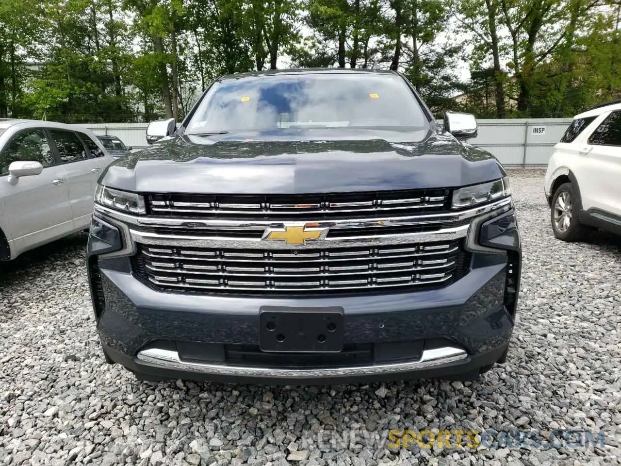 5 Photograph of a damaged car 1GNSKSKD0MR107539 CHEVROLET TAHOE 2021