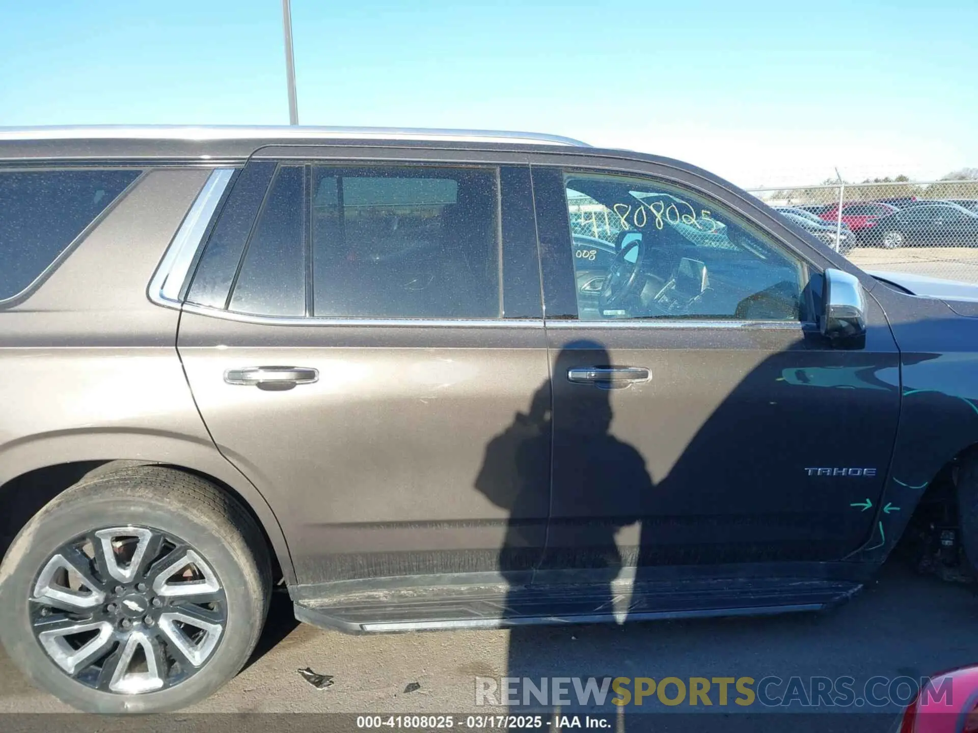 13 Photograph of a damaged car 1GNSKSKD7MR153708 CHEVROLET TAHOE 2021