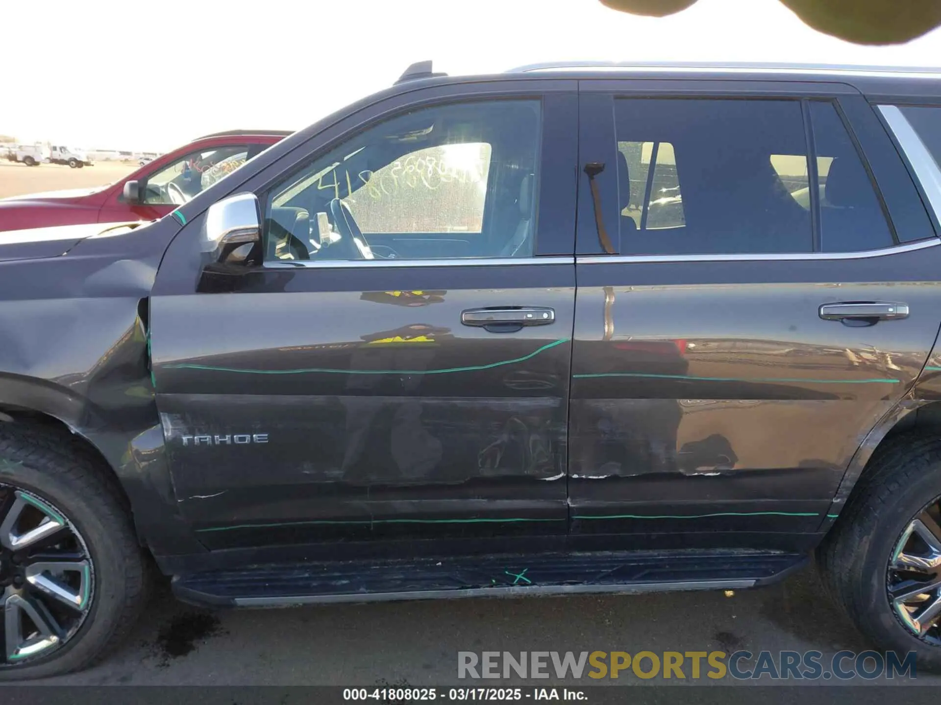 14 Photograph of a damaged car 1GNSKSKD7MR153708 CHEVROLET TAHOE 2021
