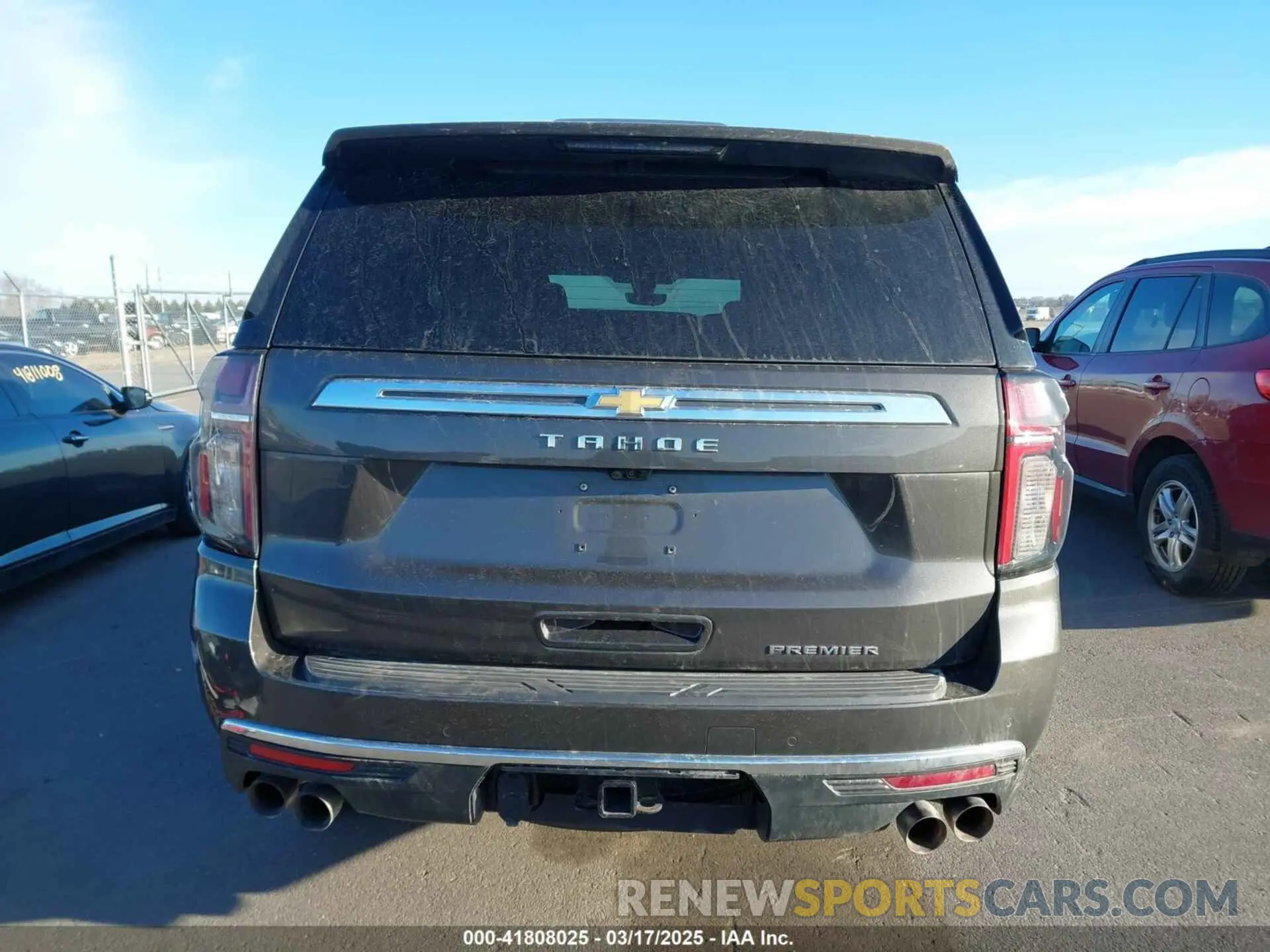 16 Photograph of a damaged car 1GNSKSKD7MR153708 CHEVROLET TAHOE 2021