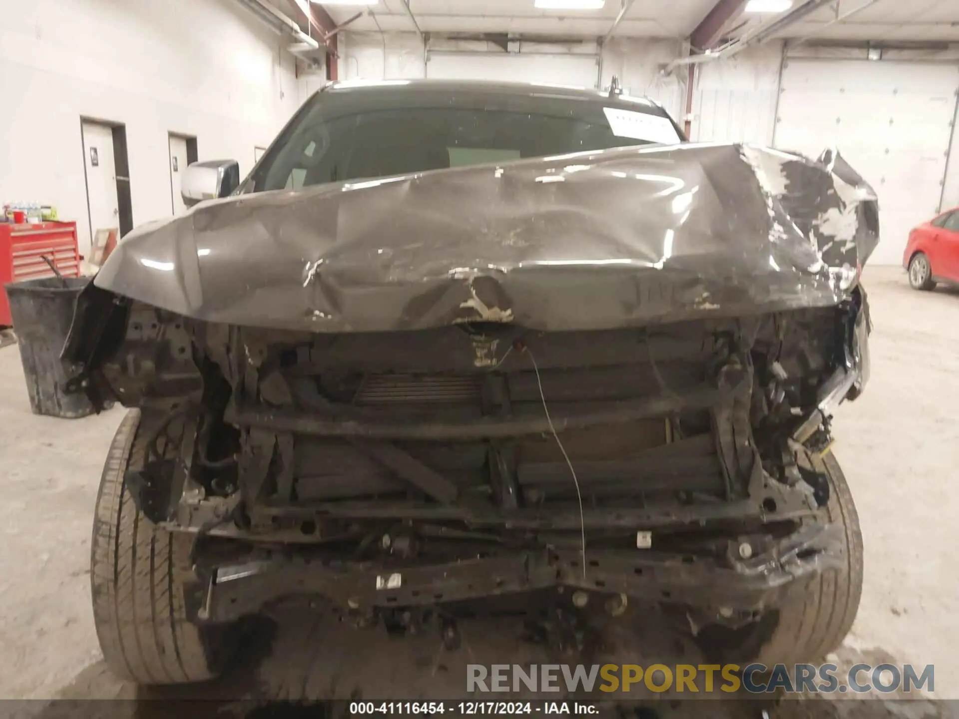 12 Photograph of a damaged car 1GNSKSKD7MR230481 CHEVROLET TAHOE 2021