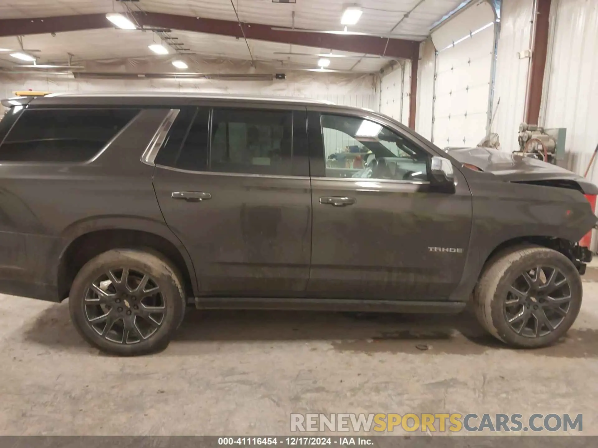 13 Photograph of a damaged car 1GNSKSKD7MR230481 CHEVROLET TAHOE 2021