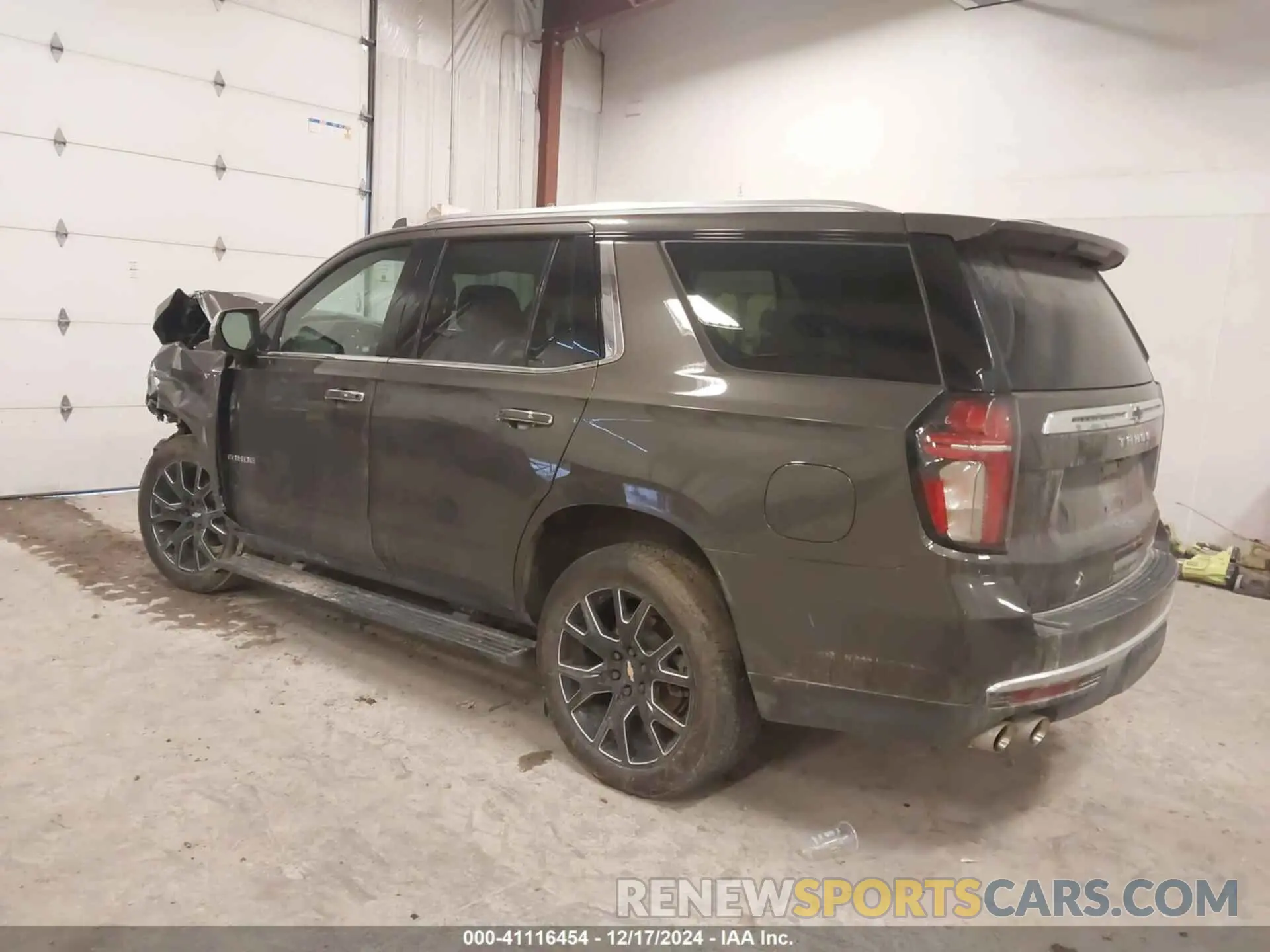 3 Photograph of a damaged car 1GNSKSKD7MR230481 CHEVROLET TAHOE 2021