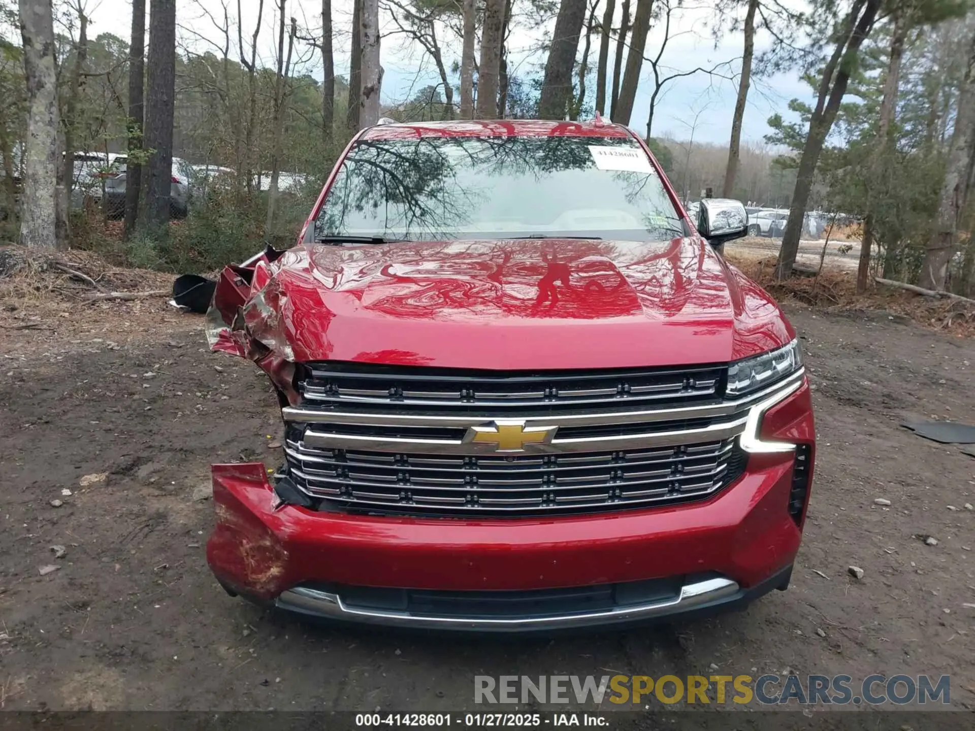 13 Photograph of a damaged car 1GNSKSKD8MR184627 CHEVROLET TAHOE 2021