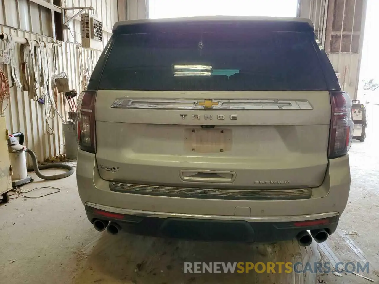 6 Photograph of a damaged car 1GNSKSKD9MR213309 CHEVROLET TAHOE 2021