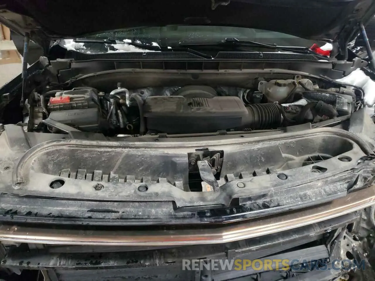 13 Photograph of a damaged car 1GNSKTKL6MR124357 CHEVROLET TAHOE 2021