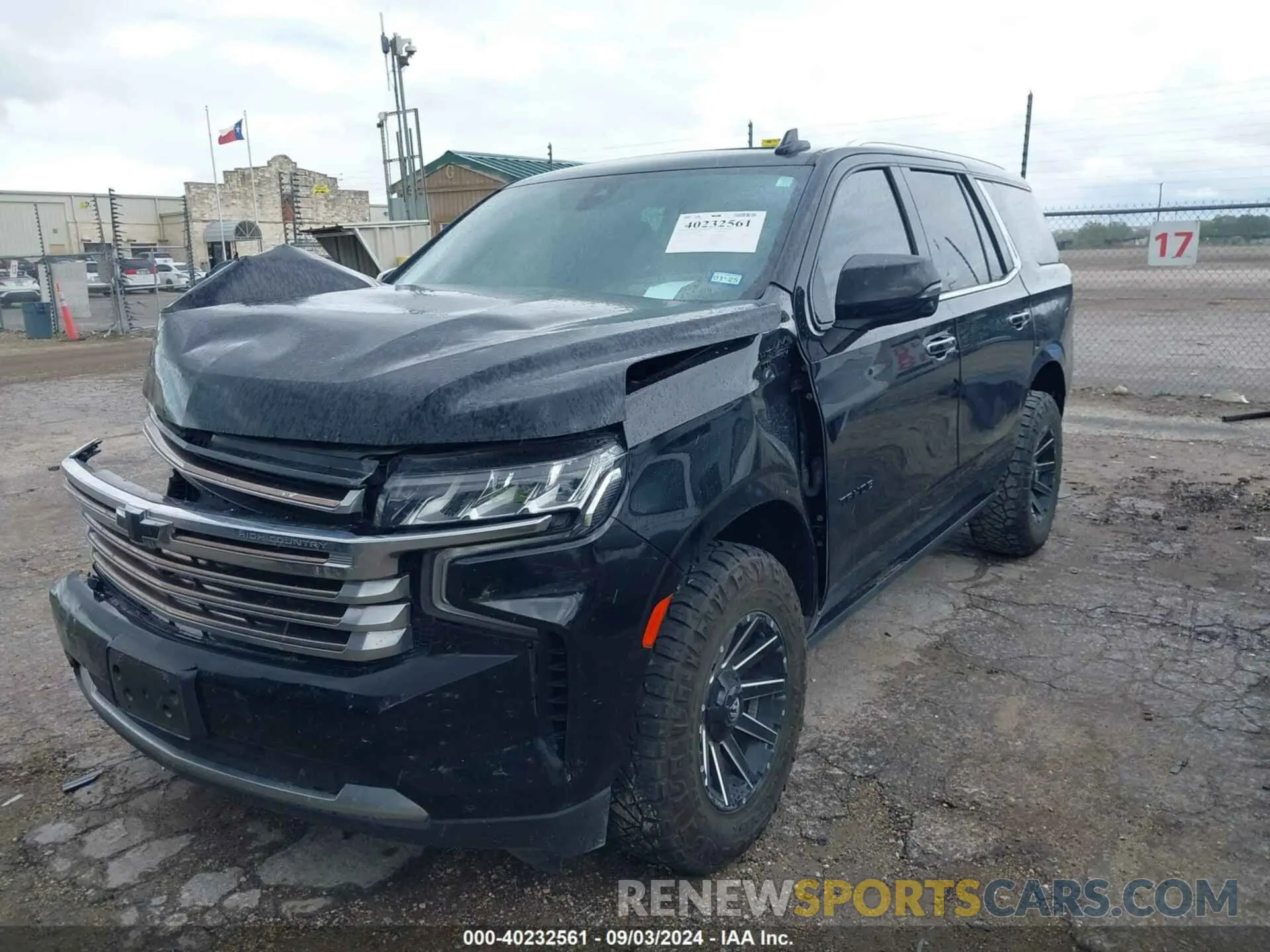 2 Photograph of a damaged car 1GNSKTKL7MR330223 CHEVROLET TAHOE 2021