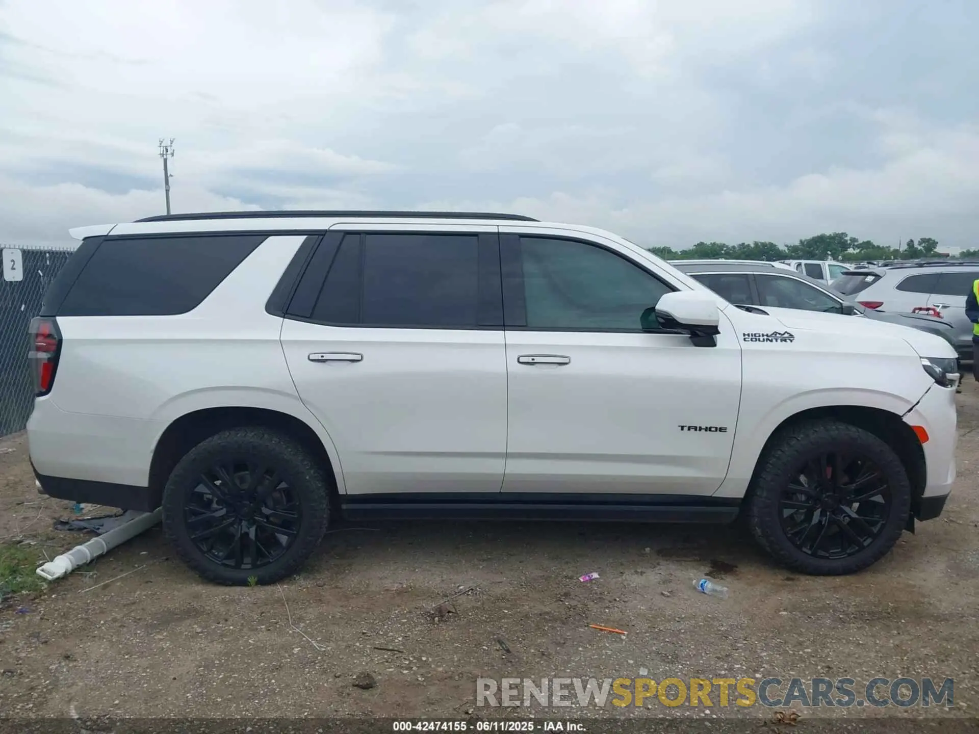 13 Photograph of a damaged car 1GNSKTKLXMR103513 CHEVROLET TAHOE 2021