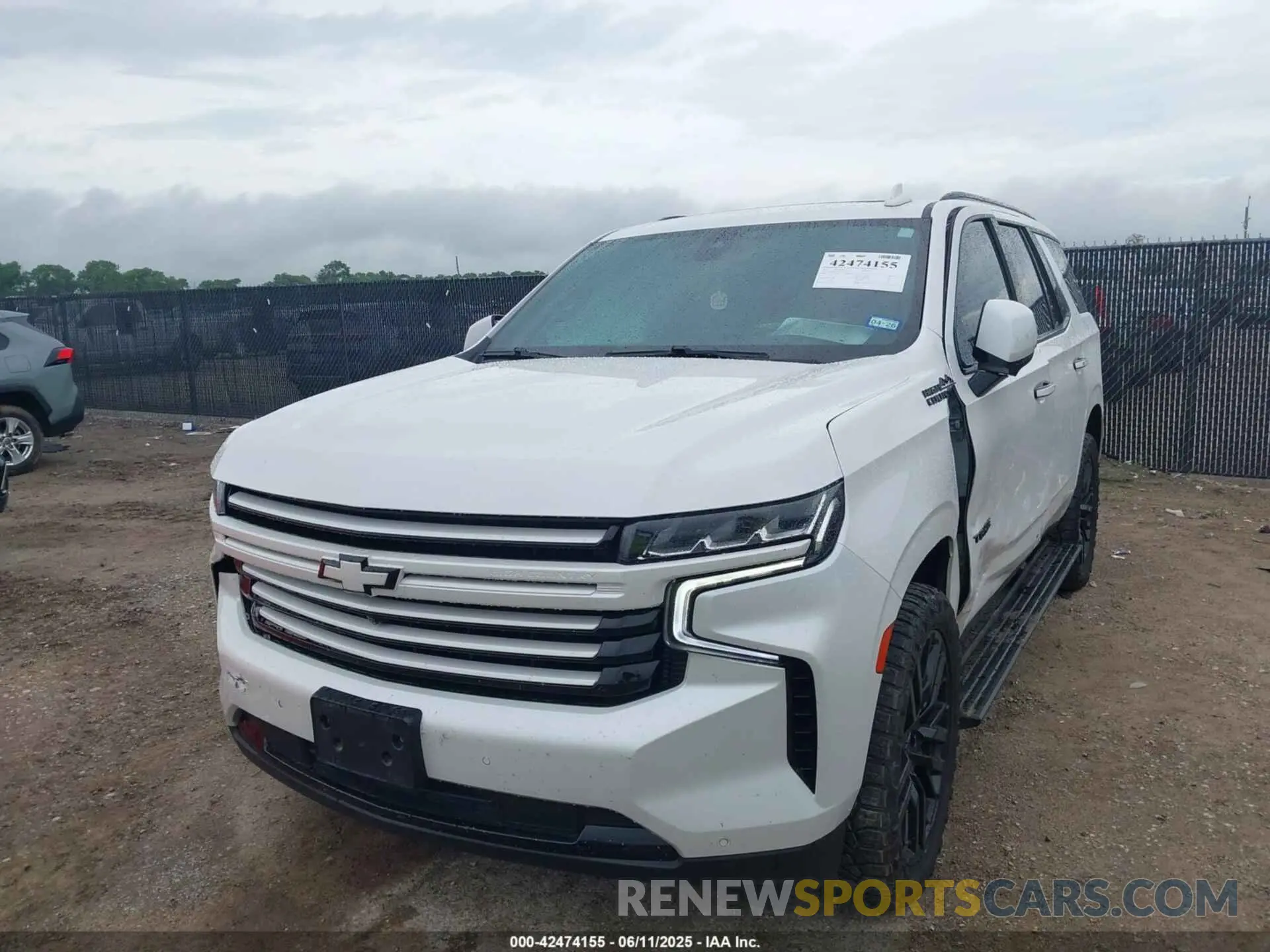 2 Photograph of a damaged car 1GNSKTKLXMR103513 CHEVROLET TAHOE 2021