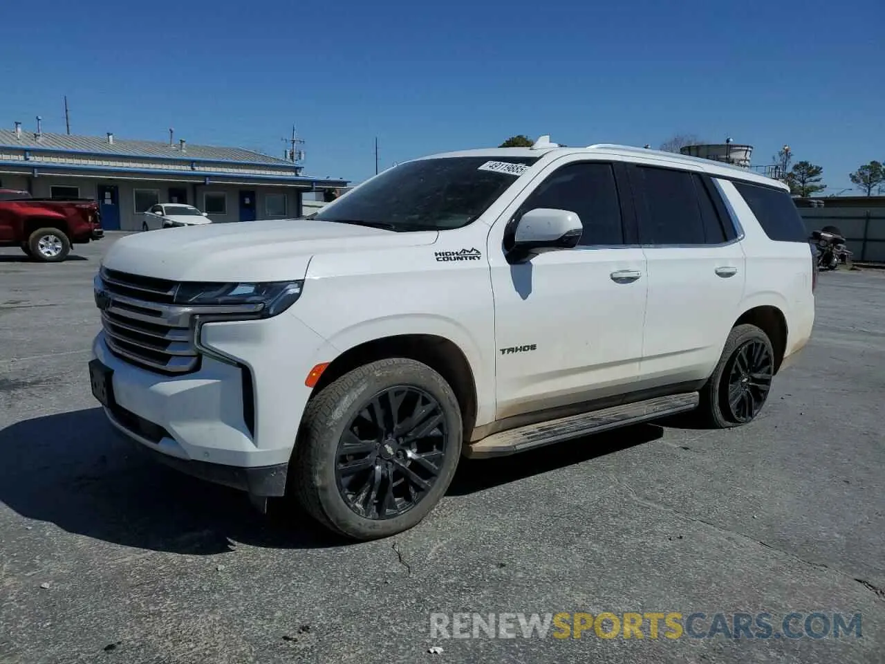 1 Photograph of a damaged car 1GNSKTKLXMR166711 CHEVROLET TAHOE 2021