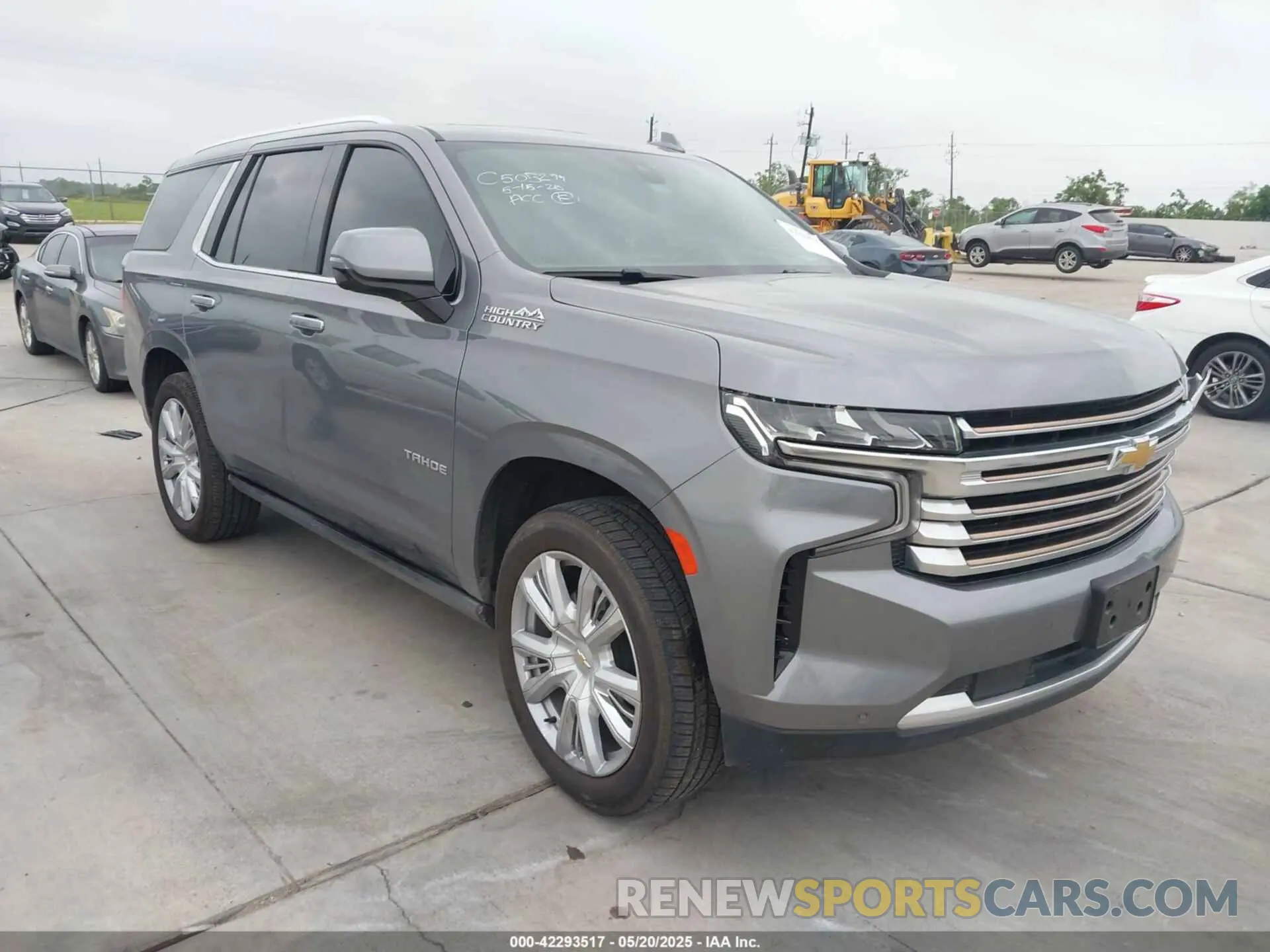 1 Photograph of a damaged car 1GNSKTKLXMR361126 CHEVROLET TAHOE 2021