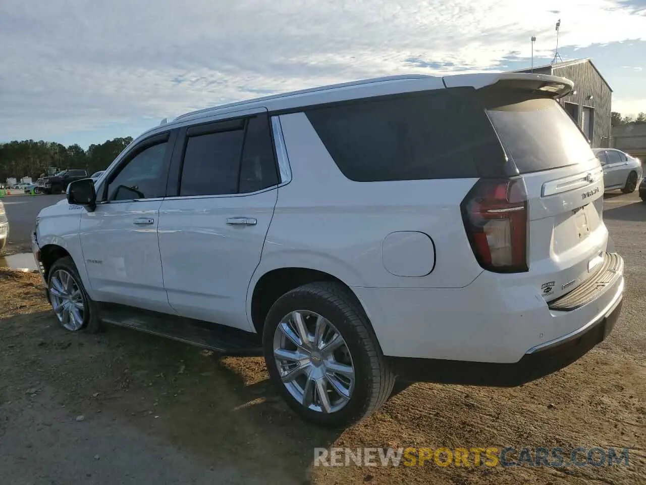 2 Photograph of a damaged car 1GNSKTKT3MR282283 CHEVROLET TAHOE 2021