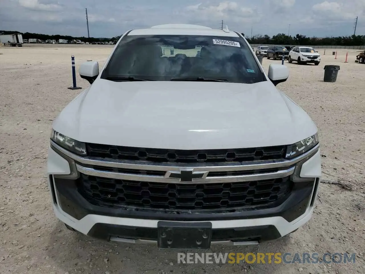 5 Photograph of a damaged car 1NGSCLED0MR351867 CHEVROLET TAHOE 2021