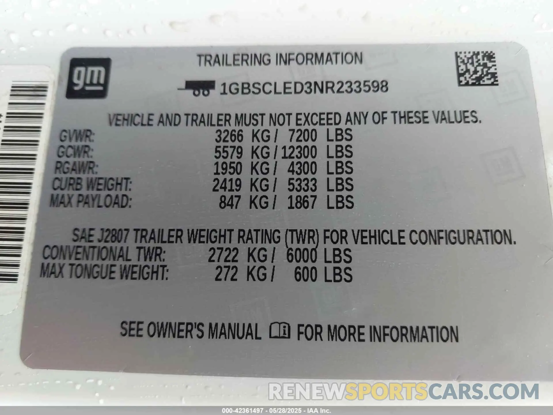 9 Photograph of a damaged car 1GBSCLED3NR233598 CHEVROLET TAHOE 2022