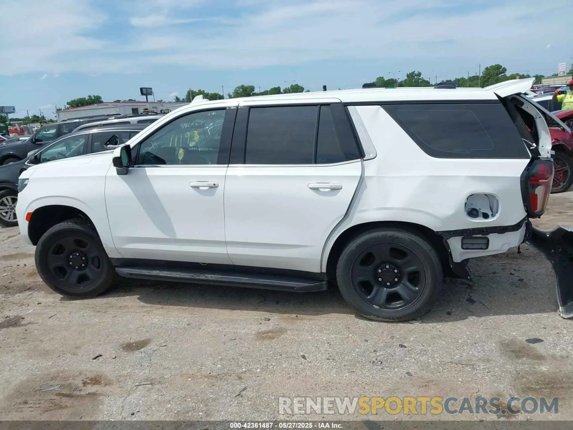 13 Photograph of a damaged car 1GNSCLED3NR129342 CHEVROLET TAHOE 2022