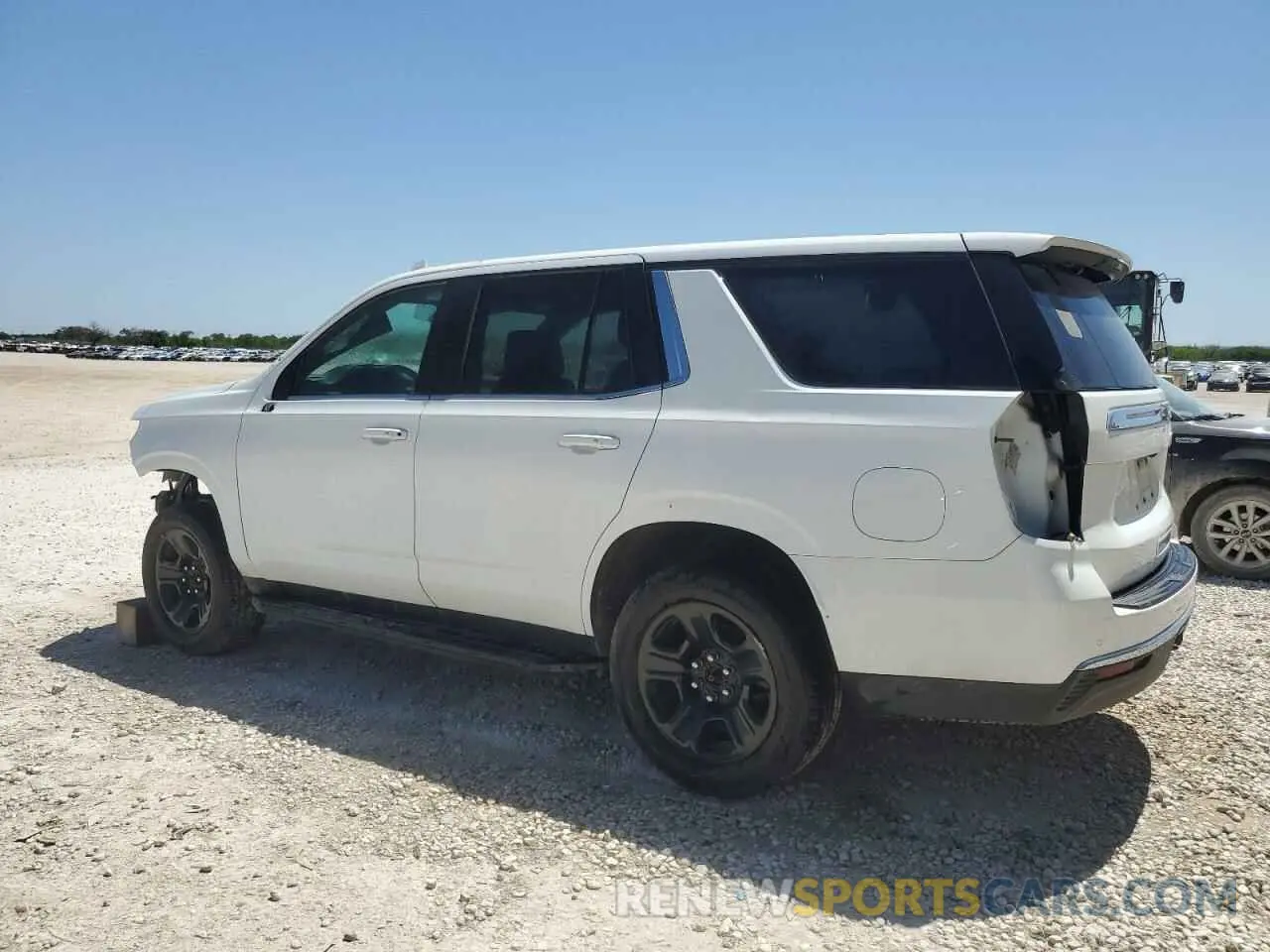 2 Photograph of a damaged car 1GNSCLED8NR247807 CHEVROLET TAHOE 2022