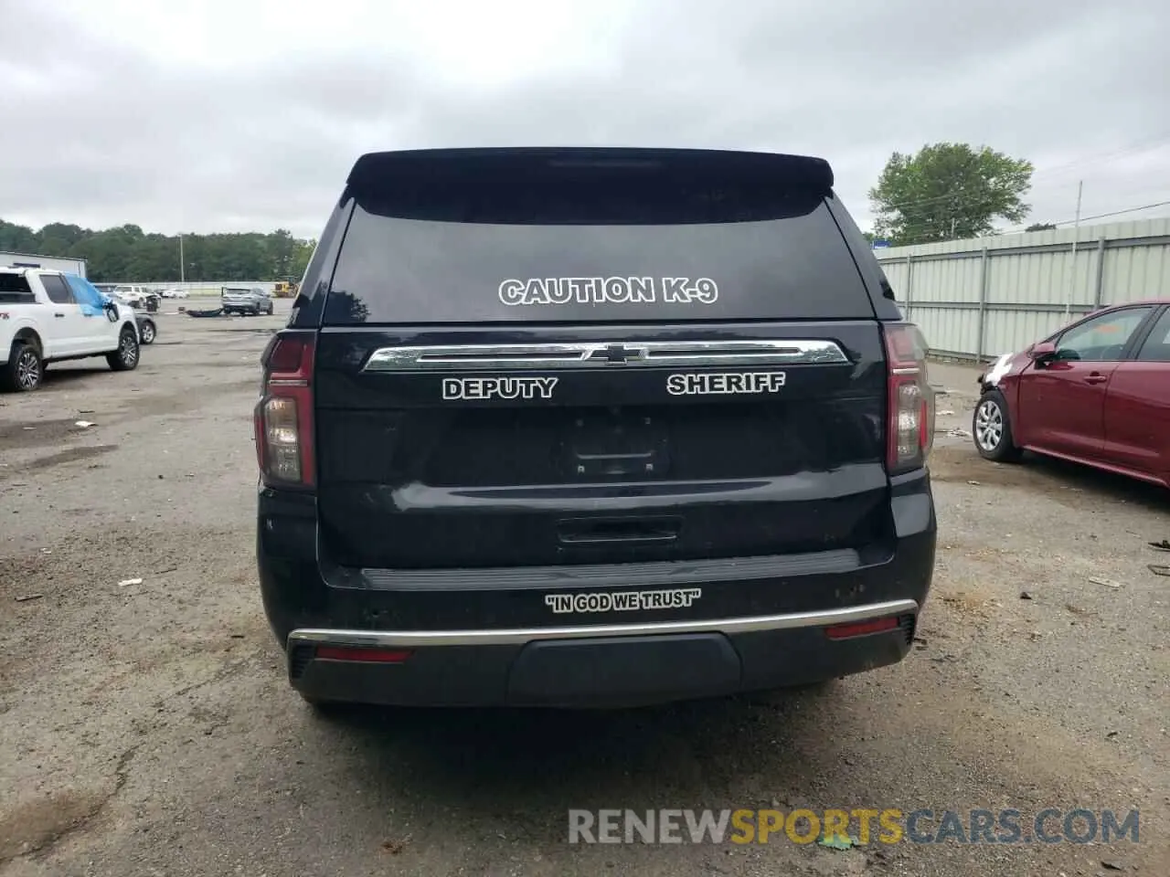 6 Photograph of a damaged car 1GNSCLED9NR155315 CHEVROLET TAHOE 2022