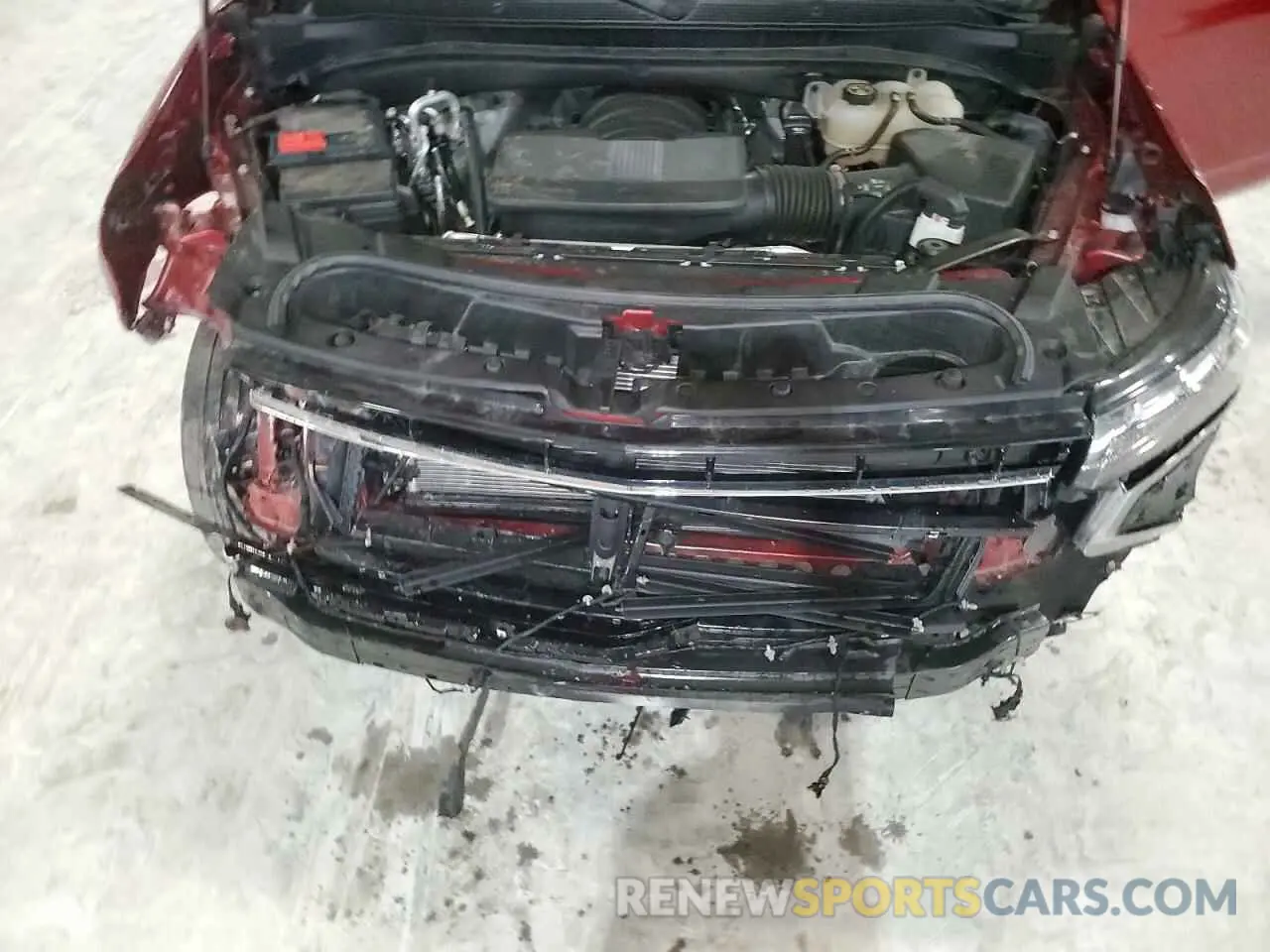 12 Photograph of a damaged car 1GNSCNKD5NR251765 CHEVROLET TAHOE 2022