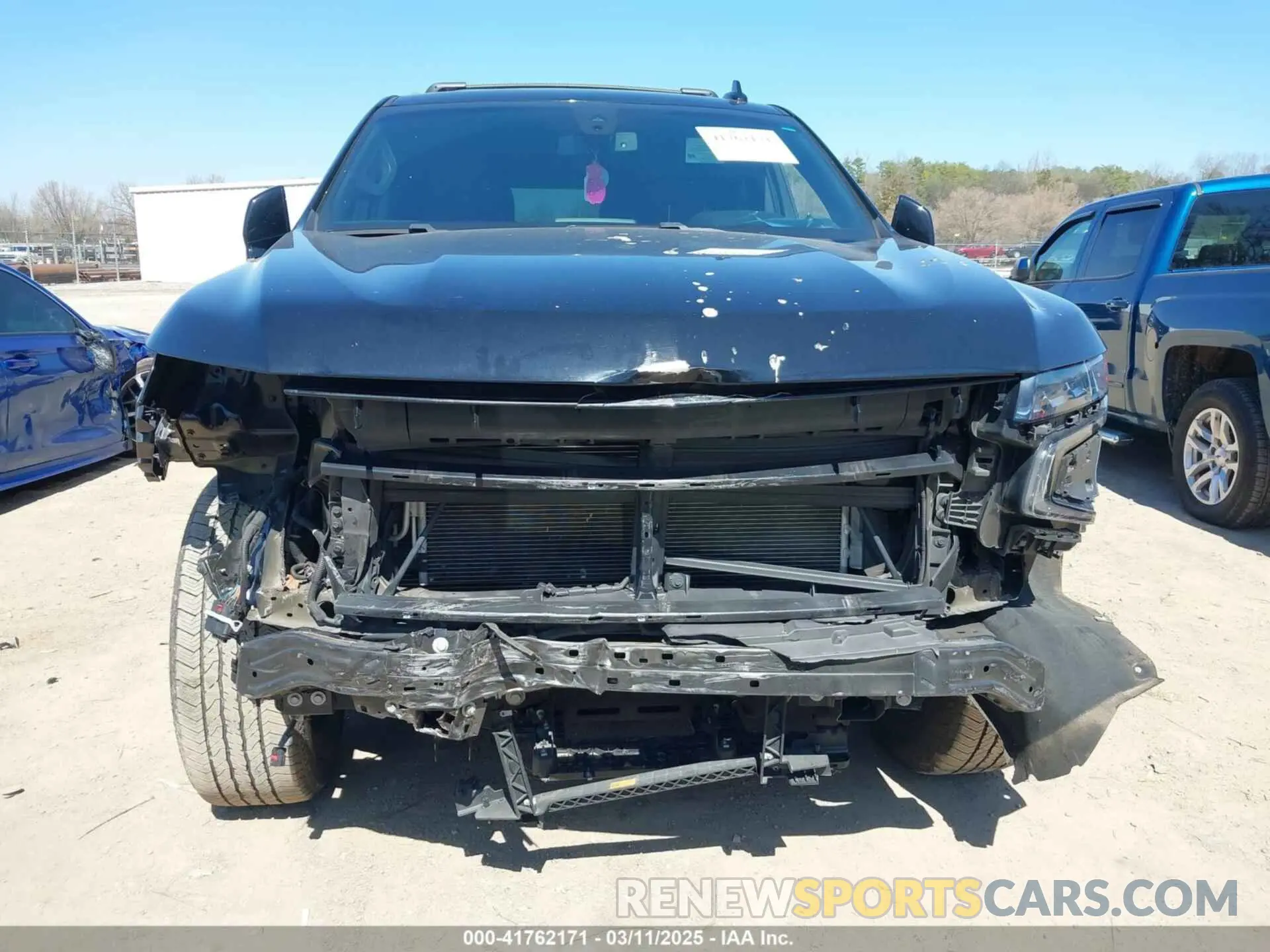 13 Photograph of a damaged car 1GNSCNKD7NR113287 CHEVROLET TAHOE 2022