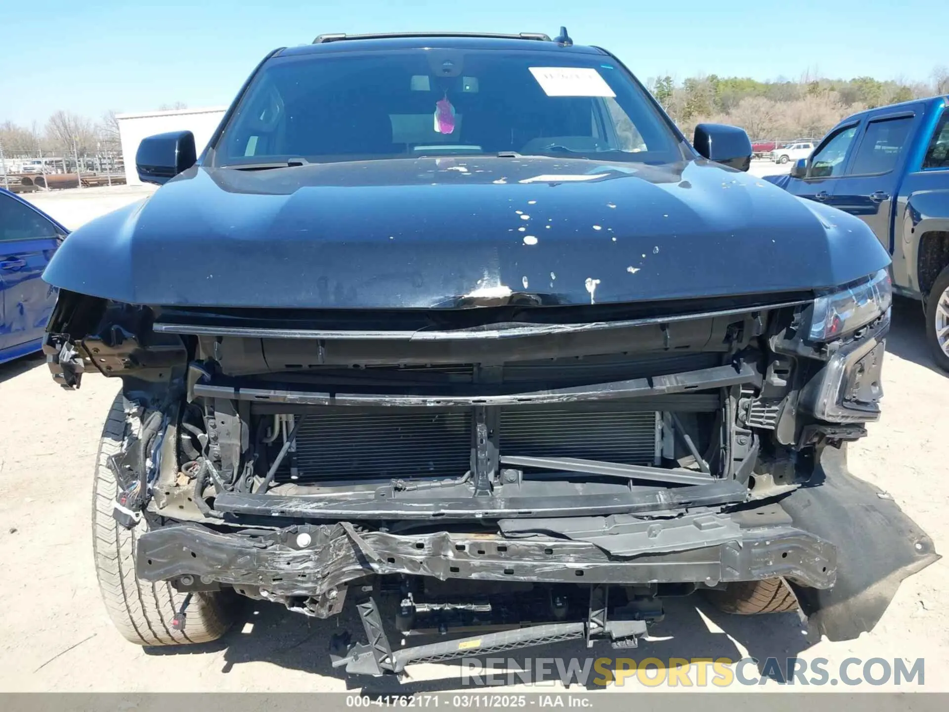6 Photograph of a damaged car 1GNSCNKD7NR113287 CHEVROLET TAHOE 2022