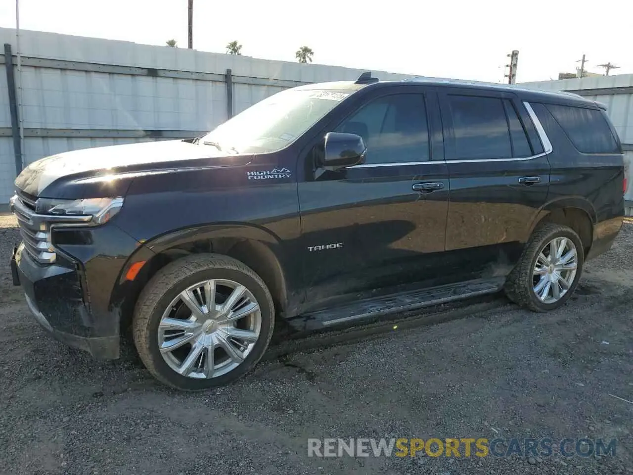 1 Photograph of a damaged car 1GNSCTKL9NR359026 CHEVROLET TAHOE 2022