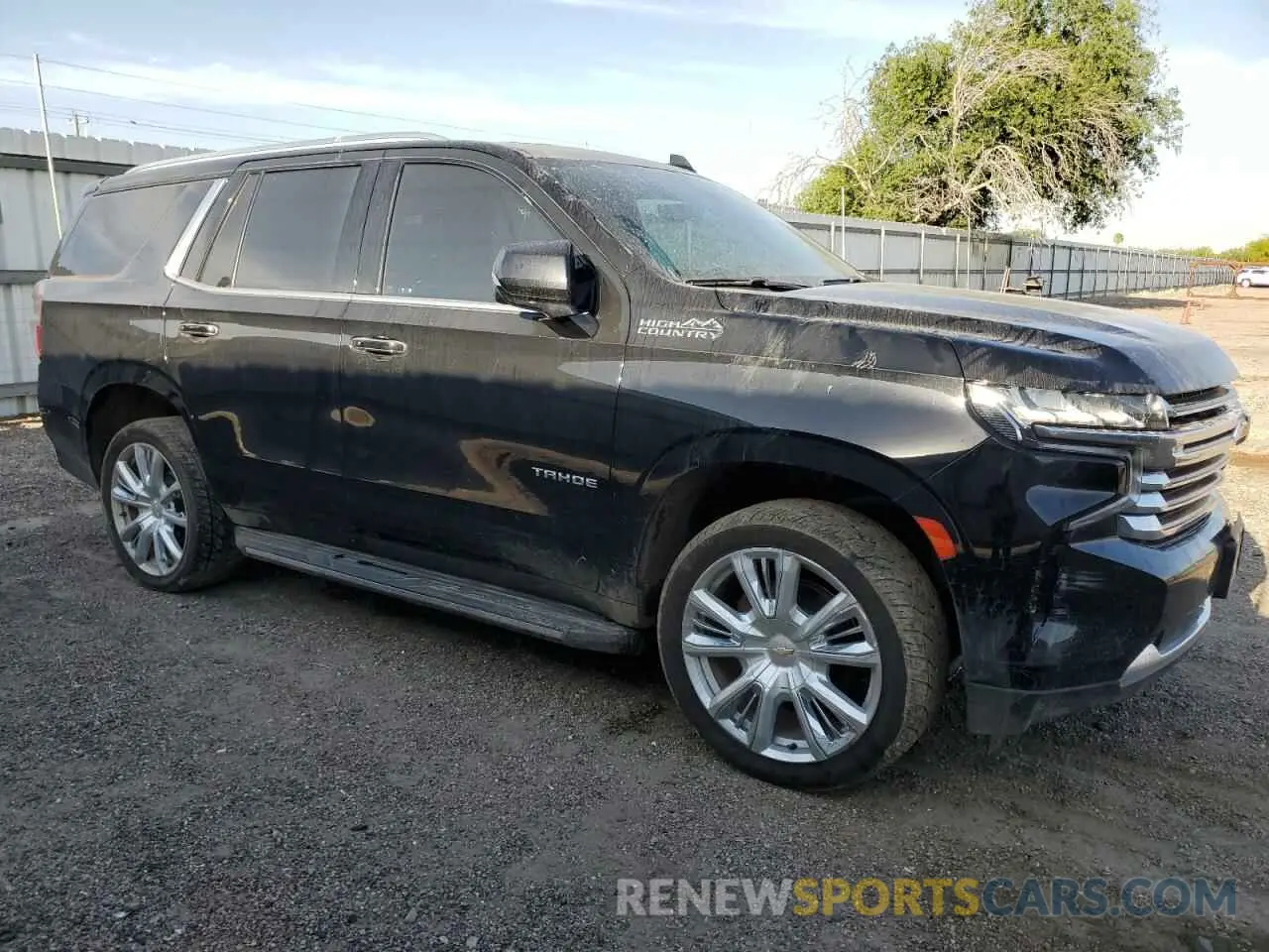 4 Photograph of a damaged car 1GNSCTKL9NR359026 CHEVROLET TAHOE 2022