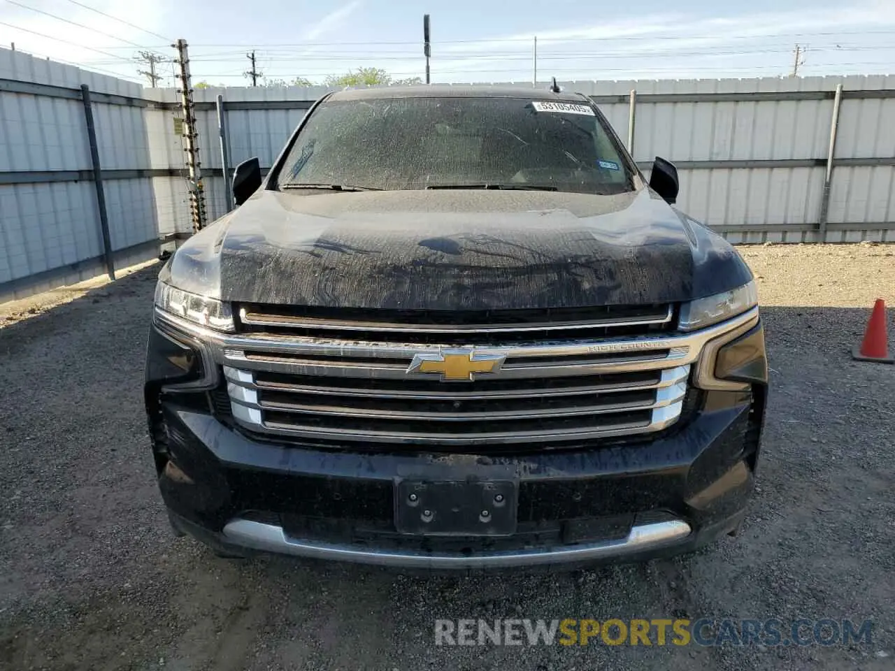 5 Photograph of a damaged car 1GNSCTKL9NR359026 CHEVROLET TAHOE 2022