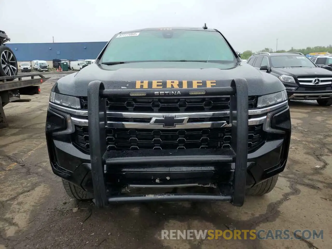 5 Photograph of a damaged car 1GNSKLED7NR319518 CHEVROLET TAHOE 2022