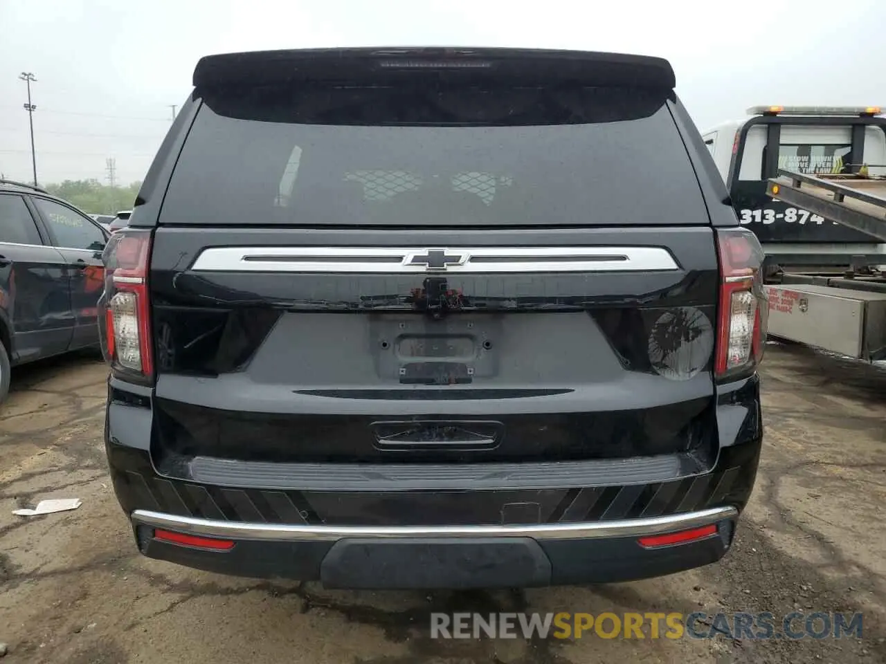 6 Photograph of a damaged car 1GNSKLED7NR319518 CHEVROLET TAHOE 2022