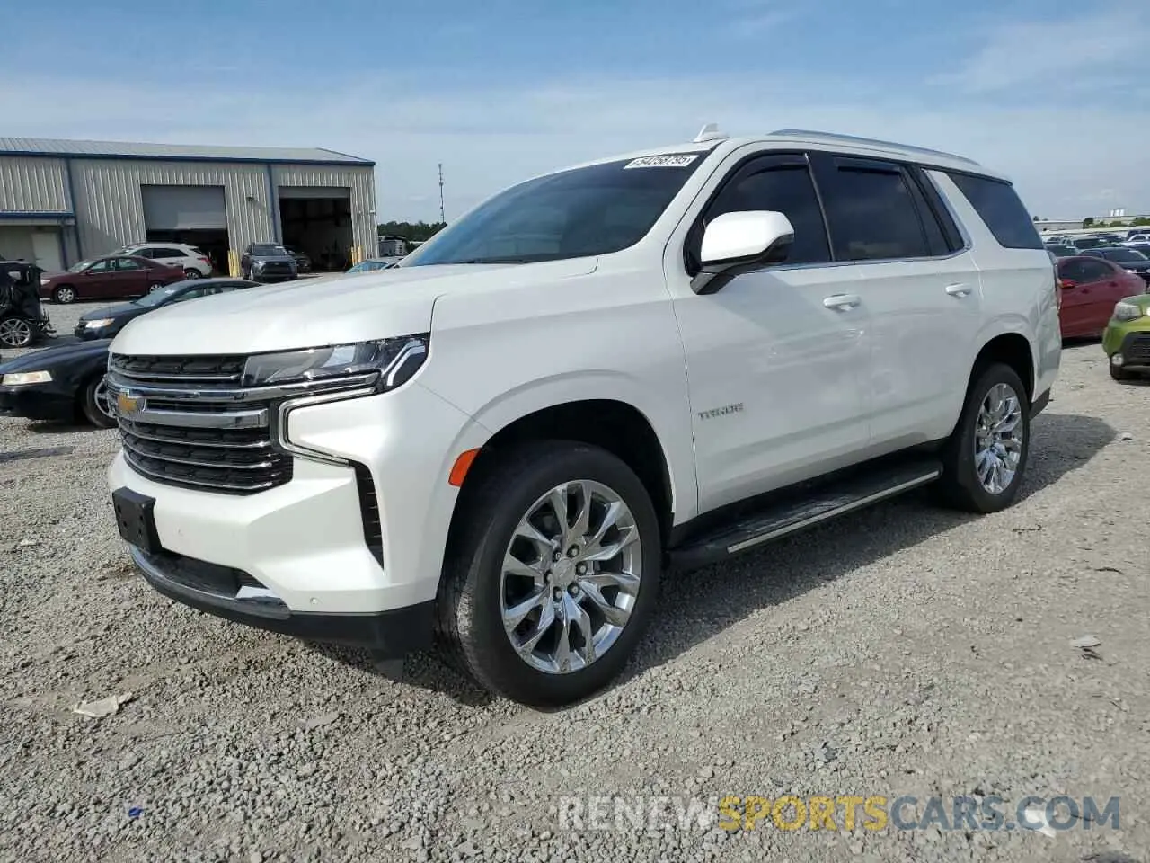 1 Photograph of a damaged car 1GNSKNKD0NR113599 CHEVROLET TAHOE 2022