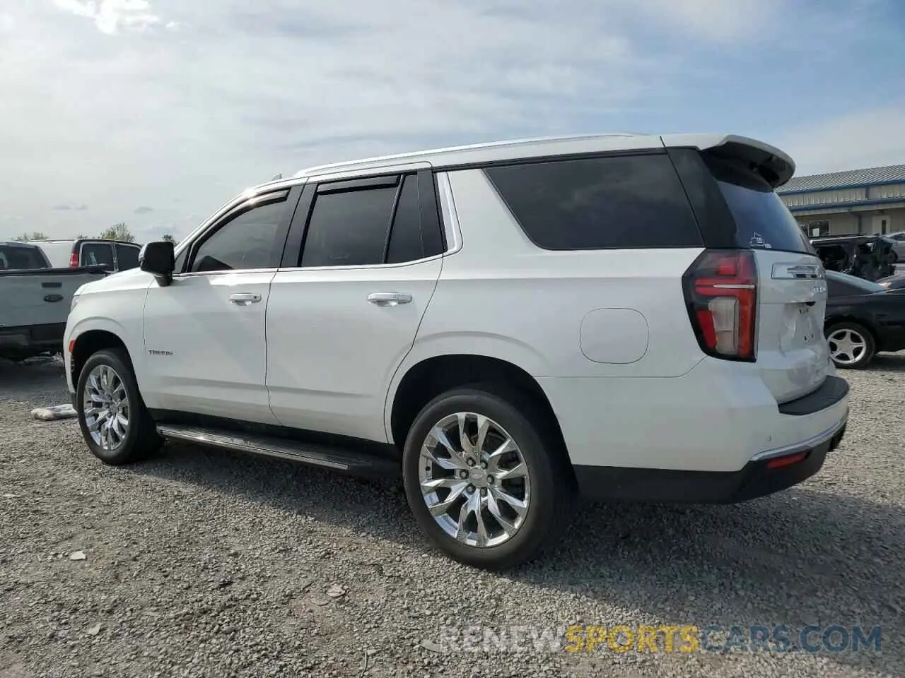 2 Photograph of a damaged car 1GNSKNKD0NR113599 CHEVROLET TAHOE 2022