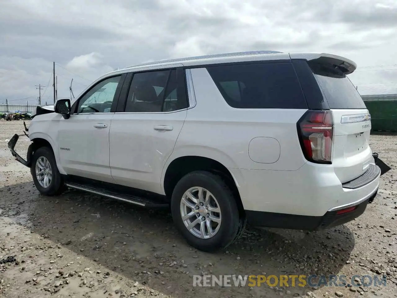 2 Photograph of a damaged car 1GNSKNKD1NR166344 CHEVROLET TAHOE 2022