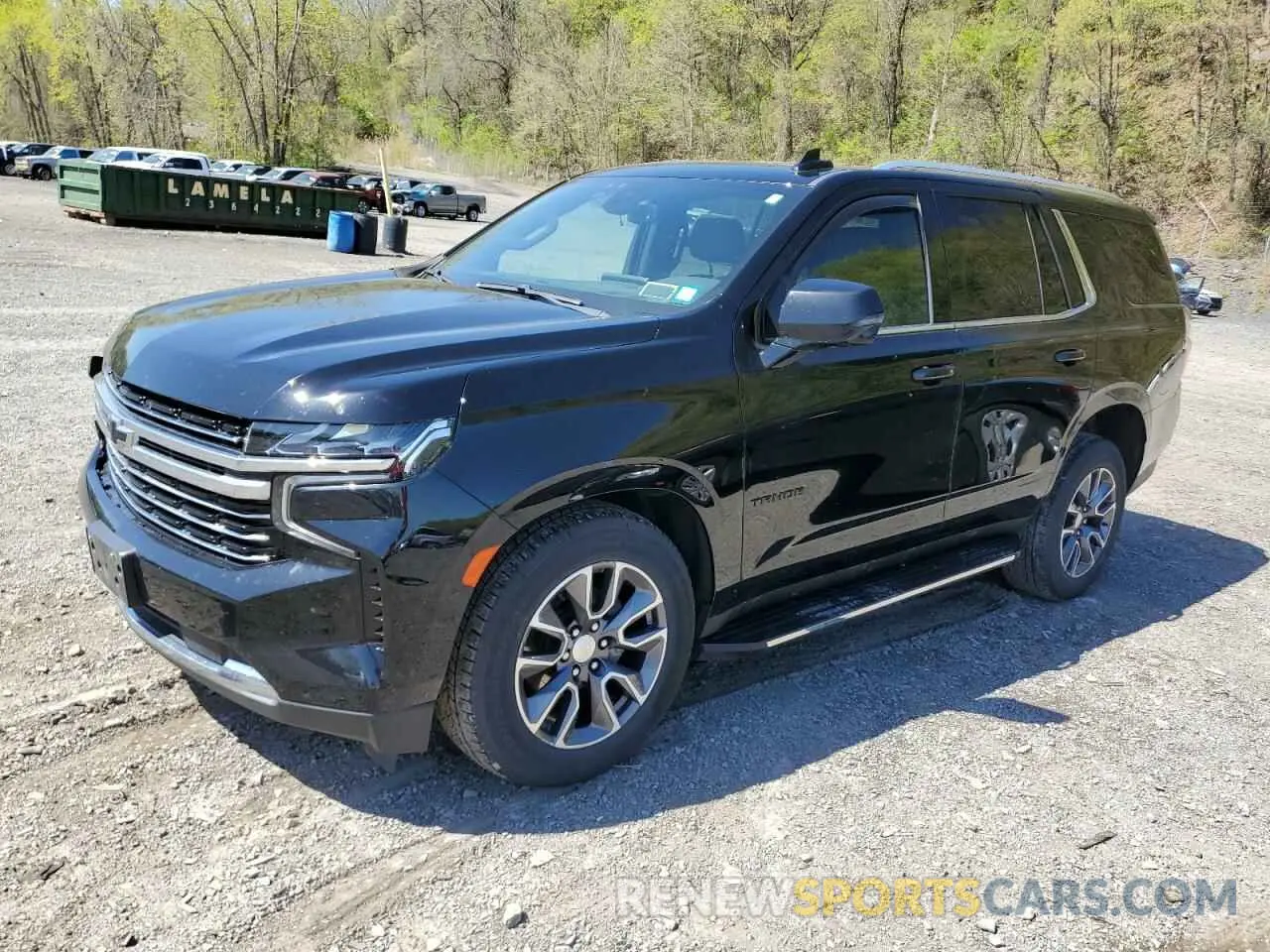 1 Photograph of a damaged car 1GNSKNKD2NR331107 CHEVROLET TAHOE 2022