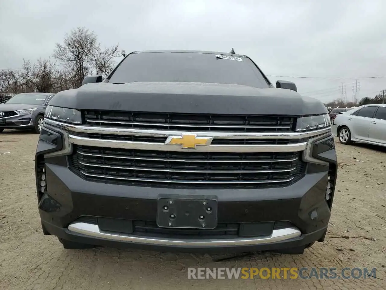 5 Photograph of a damaged car 1GNSKNKD4NR256426 CHEVROLET TAHOE 2022