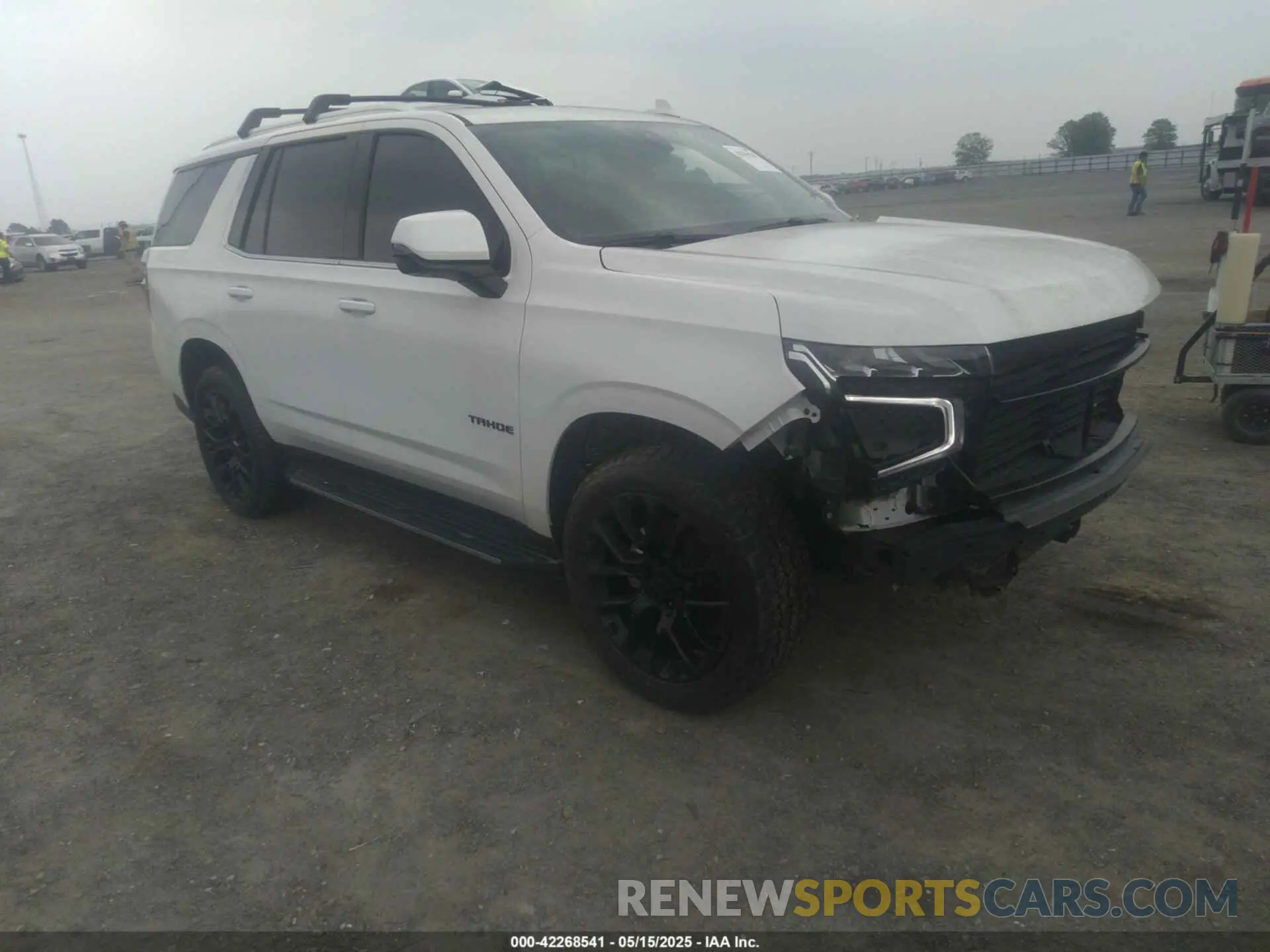 1 Photograph of a damaged car 1GNSKNKD5NR143276 CHEVROLET TAHOE 2022