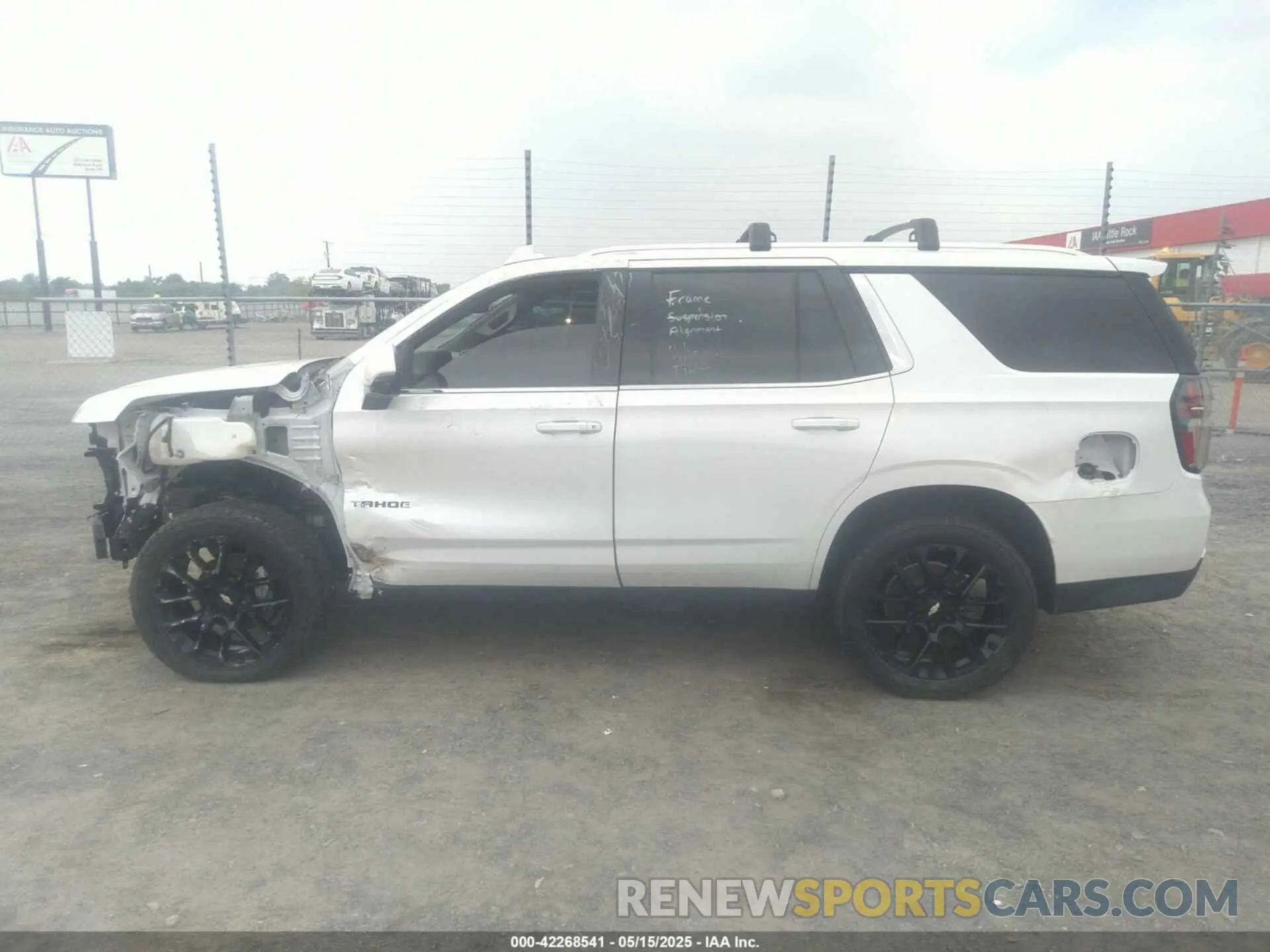 15 Photograph of a damaged car 1GNSKNKD5NR143276 CHEVROLET TAHOE 2022