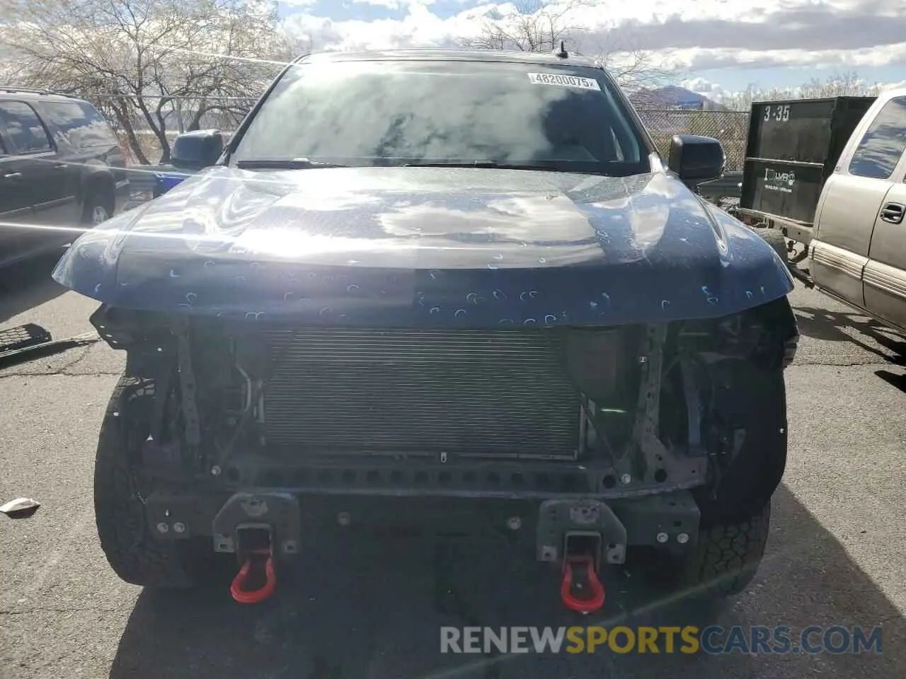 5 Photograph of a damaged car 1GNSKPKD0NR319260 CHEVROLET TAHOE 2022