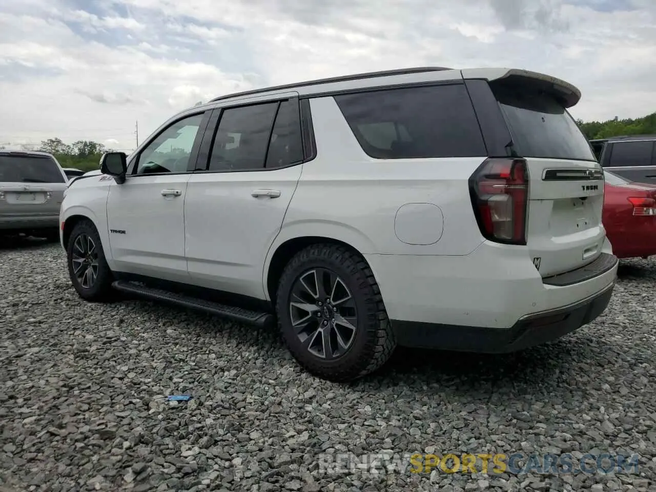 2 Photograph of a damaged car 1GNSKPKD5NR117658 CHEVROLET TAHOE 2022